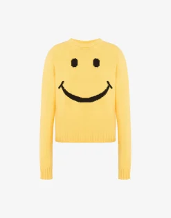 Moschino Knitwear^Cotton Blend Pullover Smiley®