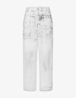 Moschino Co-ords|Pants & Shorts^Cotton bull pants Laurel Crown Patch