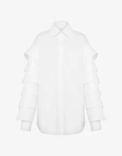 Moschino Shirts & Tops^Cotton Muslin Shirt Multi Collars