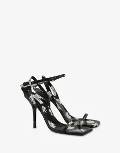 Moschino Sandals^Daisy Print High Sandals