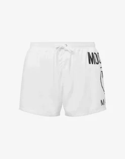 Moschino Swimwear^Double Question Mark beach boxer
