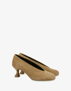 Moschino Pumps^Duck Suede Pumps