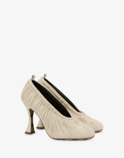 Moschino Pumps^Duck Waxed Lace Pumps