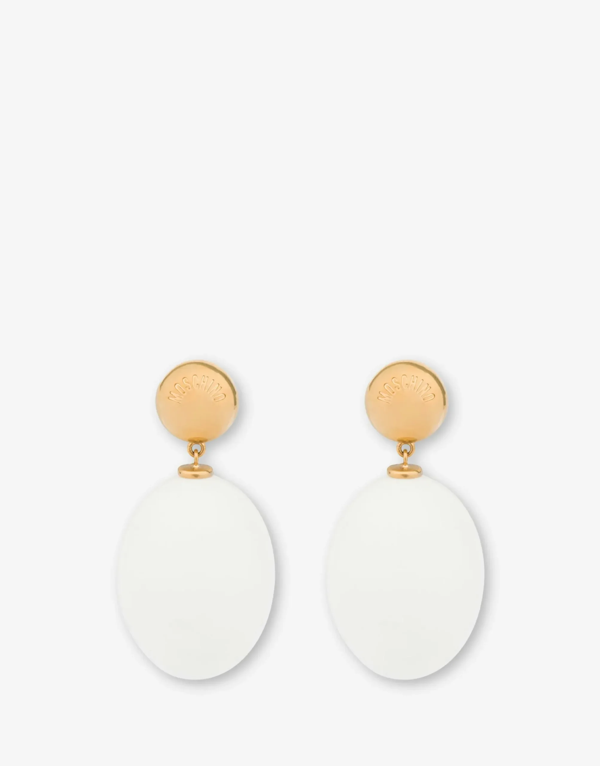 Moschino Jewelry^Eggs pendant earrings
