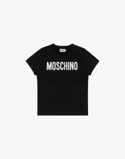 BOY Moschino Girl|Boy^Jersey T-shirt Lettering Logo