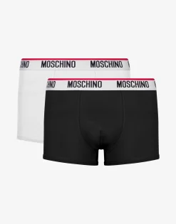 Moschino Underwear^Logo Band set of 2 jersey stretch boxers