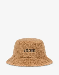 Moschino Hats & Gloves^Logo Embroidery bucket hat