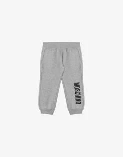 BOY Moschino Girl|Boy^Logo Print fleece trousers