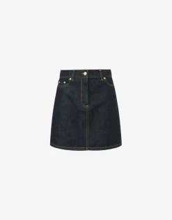 Moschino Skirts^Lunar New Year Denim Miniskirt