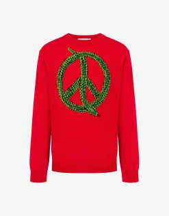 Moschino Knitwear^Lunar New Year wool pullover
