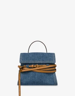 Moschino Handbags^Tie Me bag in denim