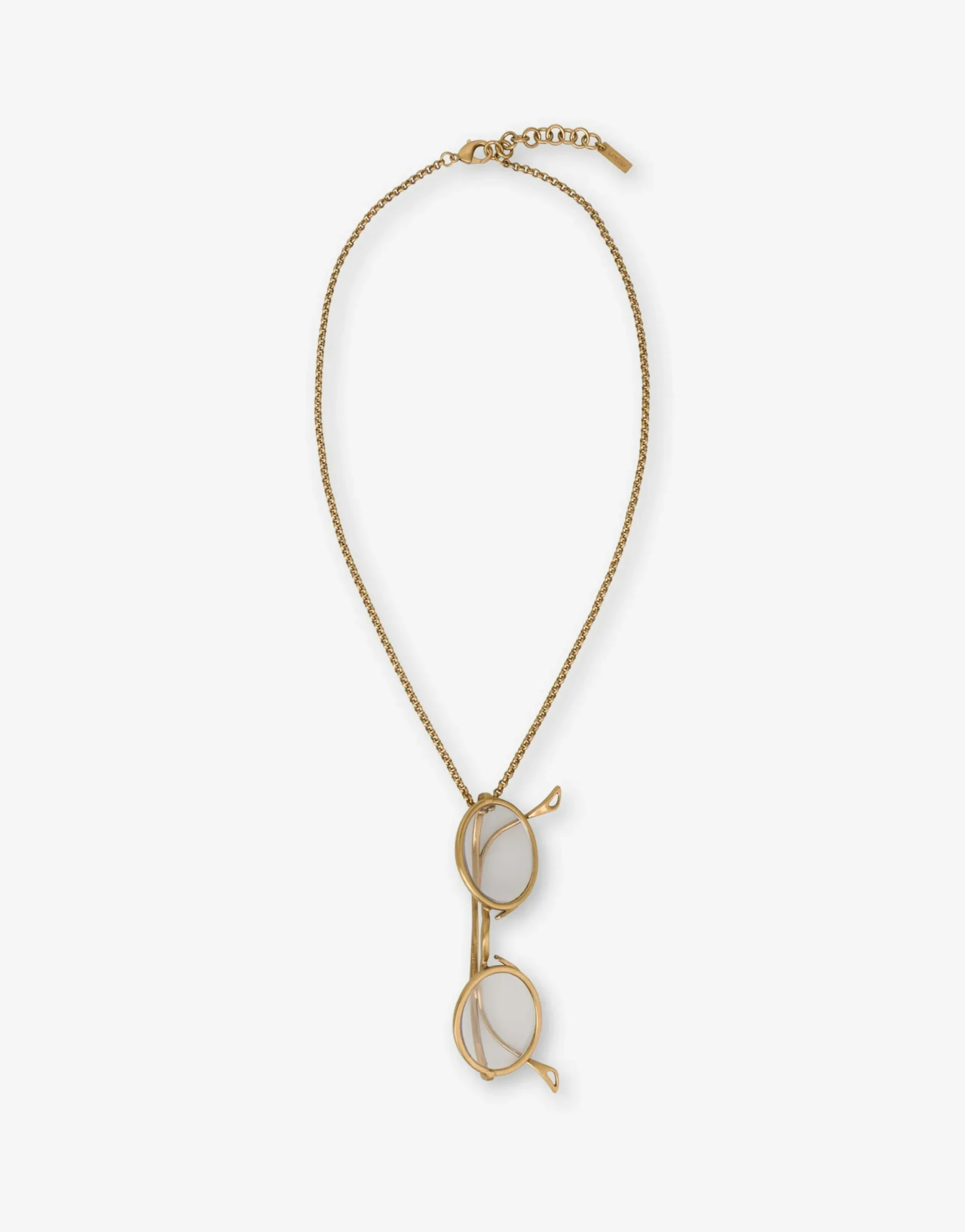 Moschino Jewelry^Necklace with Glasses Pendant