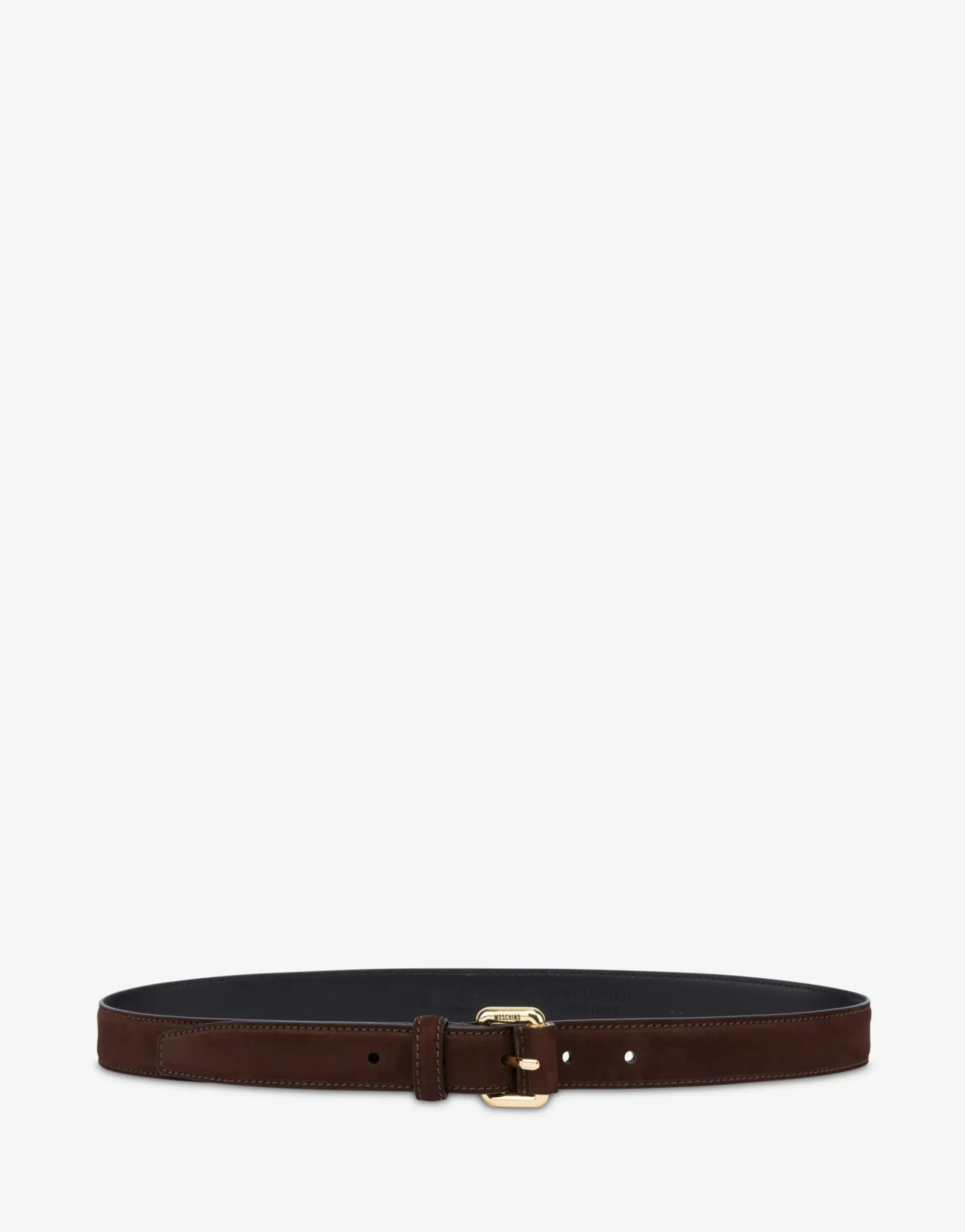 Moschino Belts^Nubuck Belt
