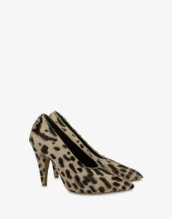 Moschino Pumps^Ocelot Print Pumps