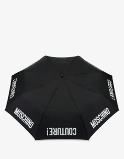 Moschino Umbrellas^Open/close umbrella with Couture