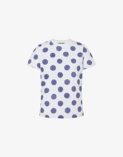 Moschino T-shirts & Sweatshirts^Organic jersey T-shirt Biro Polka Dots