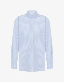 Moschino Shirts^Poplin Shirt Goose Embroidery