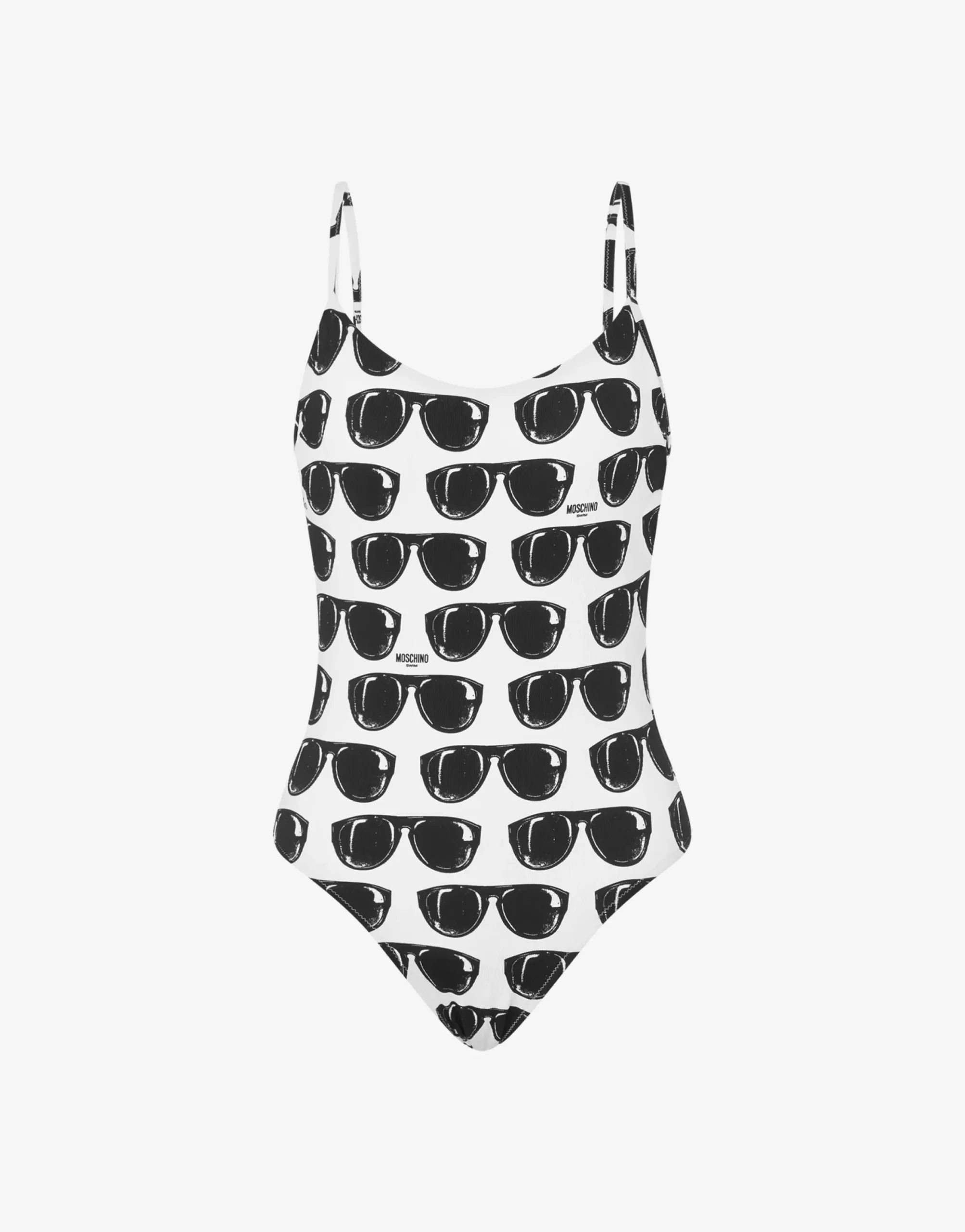 Moschino Swimwear^Sunglasses Print One-piece Swimsuit