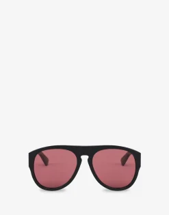 Moschino Sunglasses^Sunglasses with red lenses