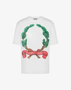Moschino T-shirts^T-shirt Maxi Laurel Crown Logo