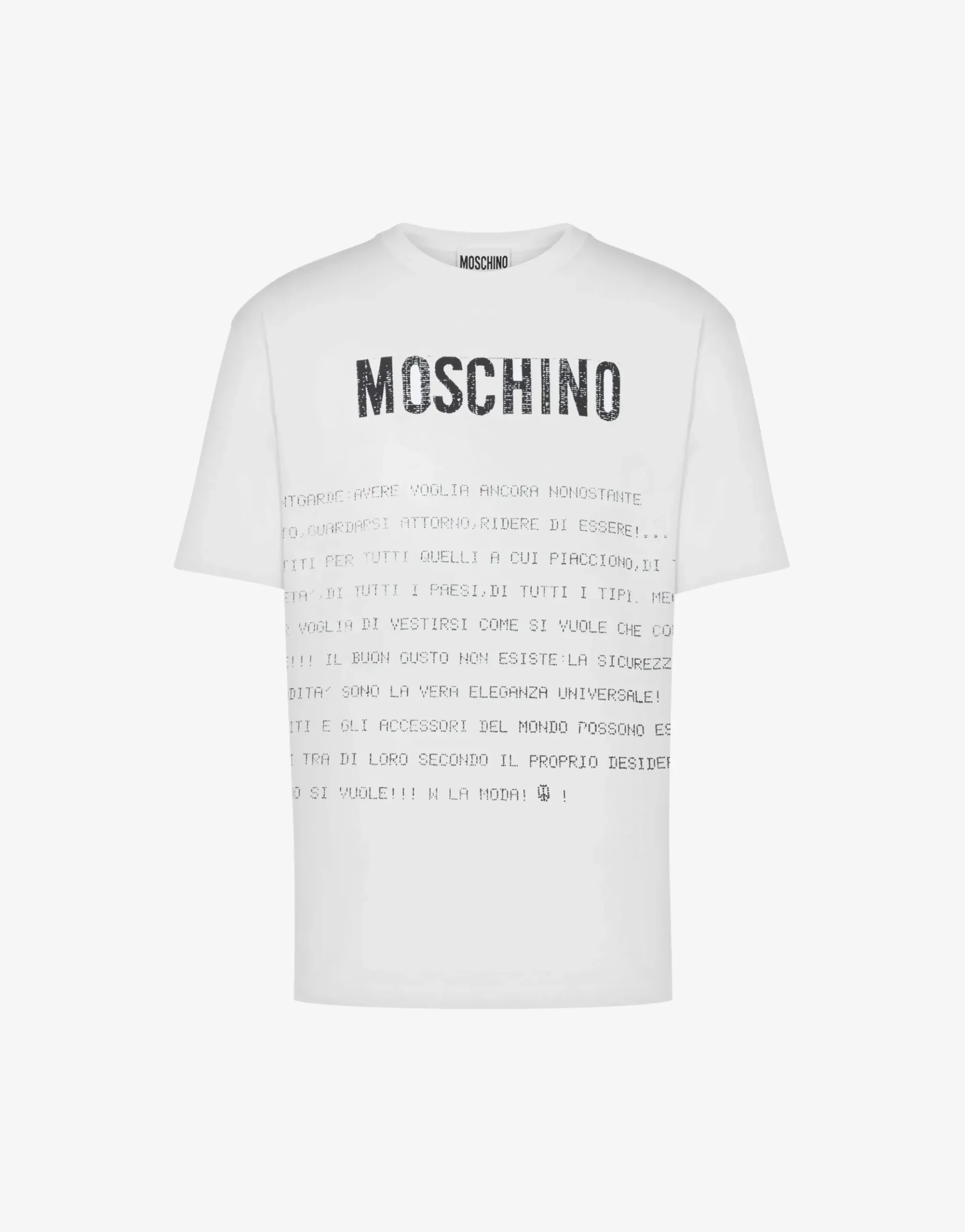 Moschino T-shirts^T-shirt Message Print