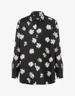 Moschino Shirts^Twill Shirt Allover Daisy