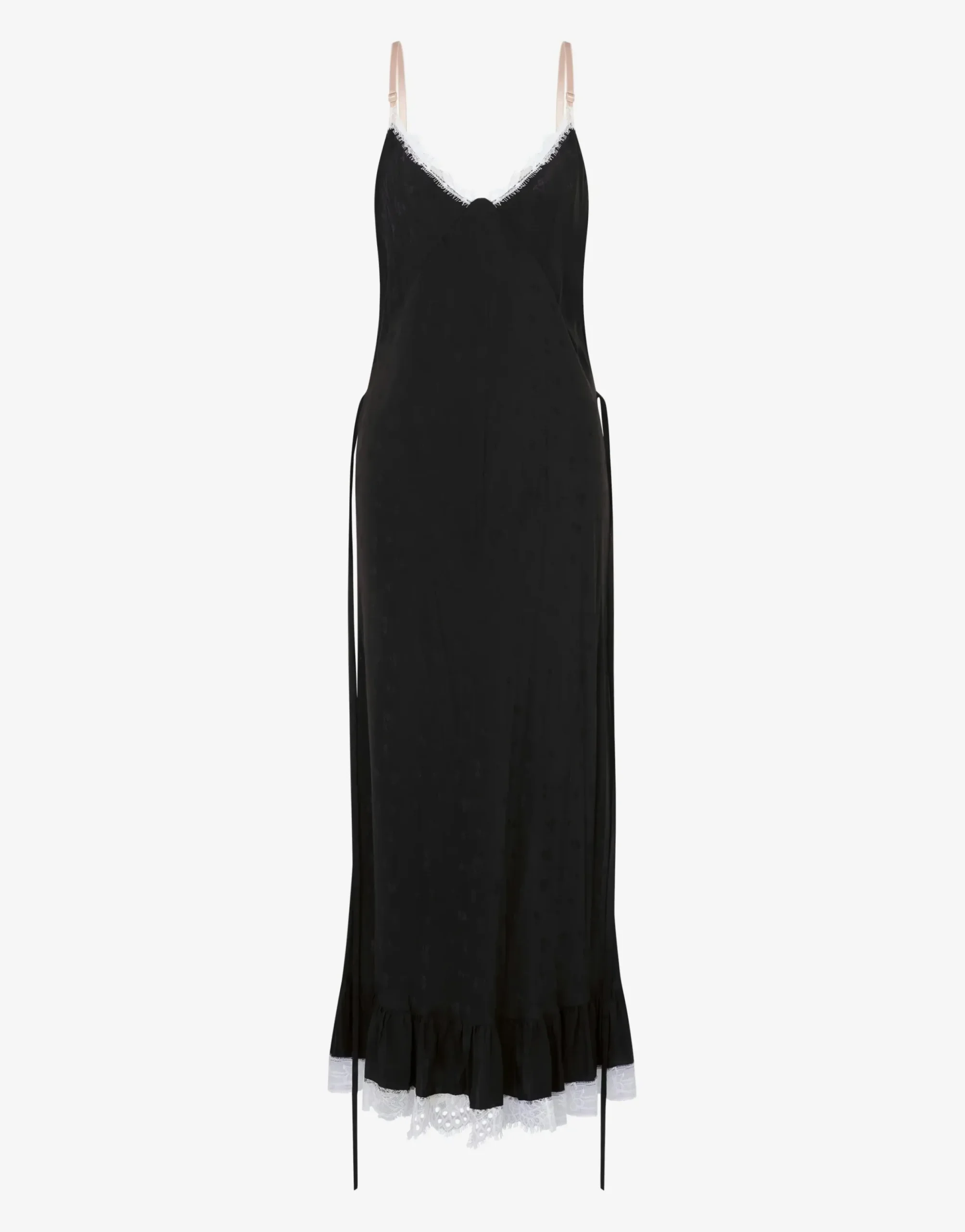 Moschino Dresses^Viscose and Silk Dress Flower Jacquard