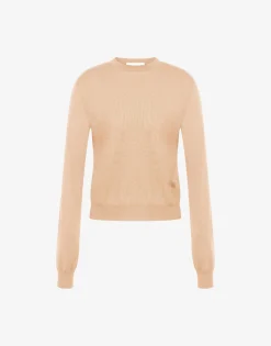 Moschino Knitwear^Wool and Silk Pullover Golden M