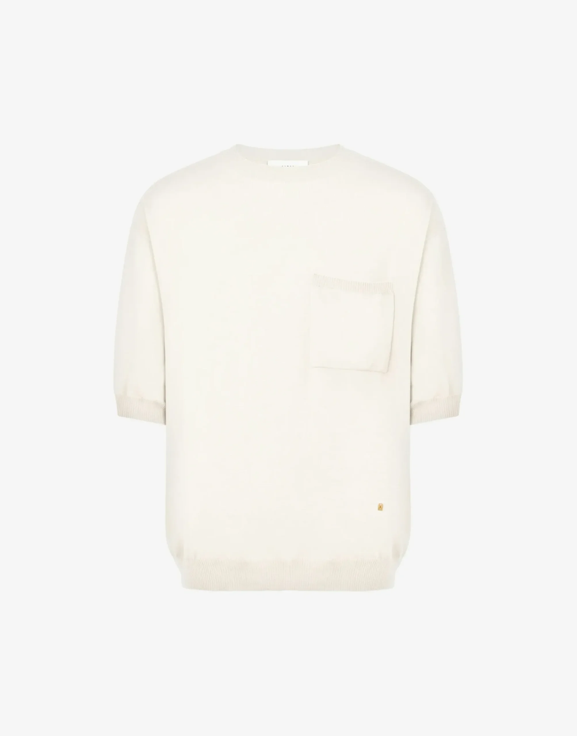 Moschino Knitwear^Wool and Silk Sweater Golden M