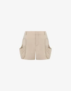 Moschino Pants & Shorts^Wool Canvas Shorts Slippers